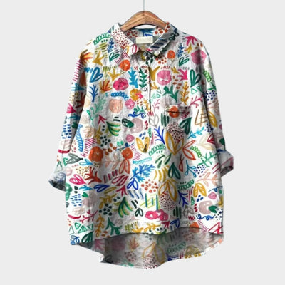 Abella™ - Blouse légère aux couleurs estivales