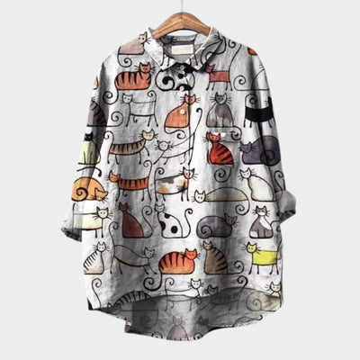 Abella™ - Blouse légère aux couleurs estivales