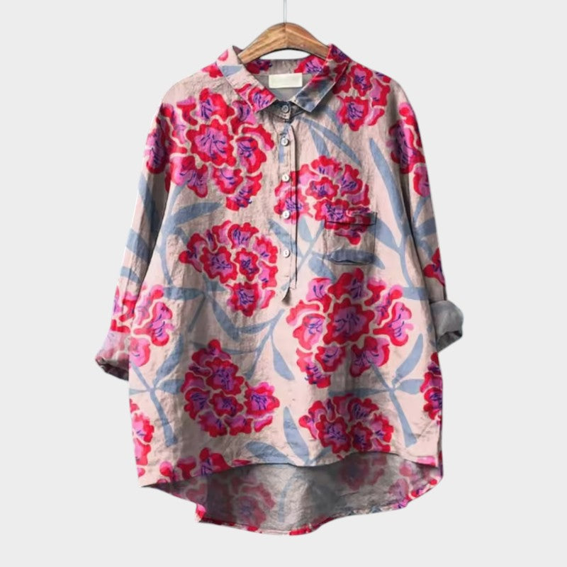 Abella™ - Blouse légère aux couleurs estivales