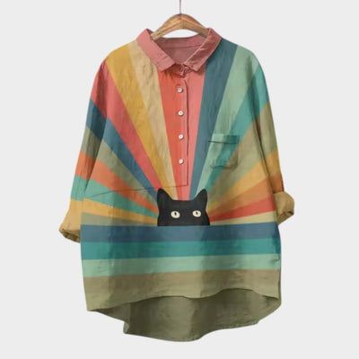 Abella™ - Blouse légère aux couleurs estivales