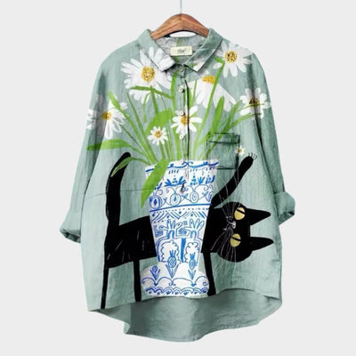 Abella™ - Blouse légère aux couleurs estivales