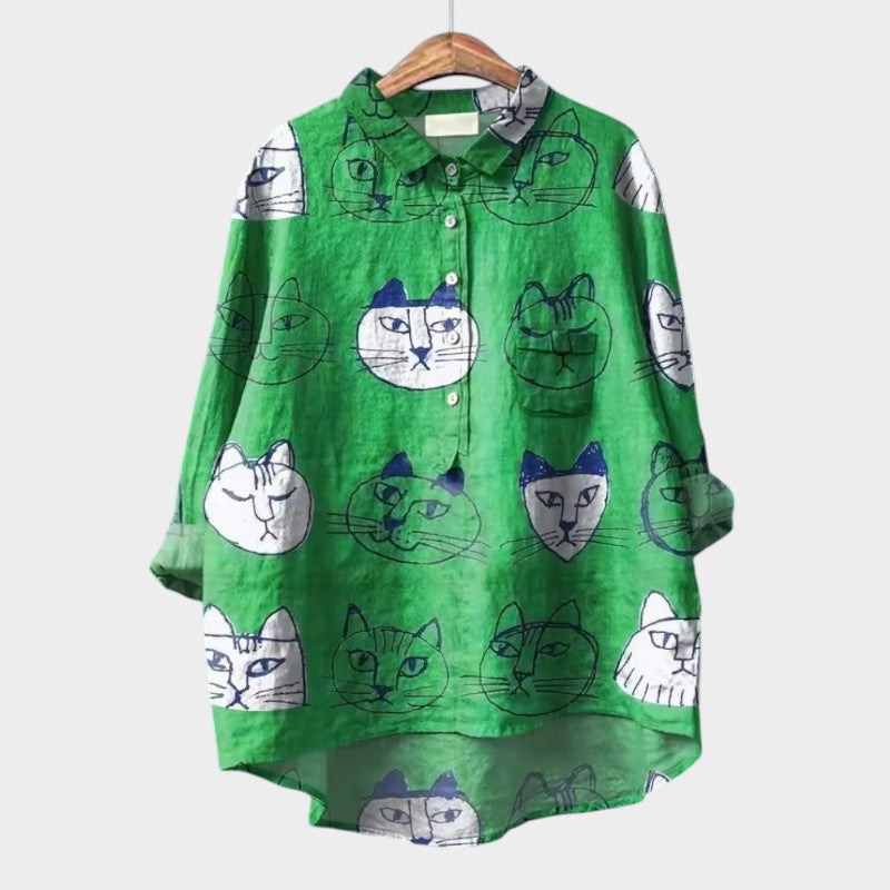 Abella™ - Blouse légère aux couleurs estivales