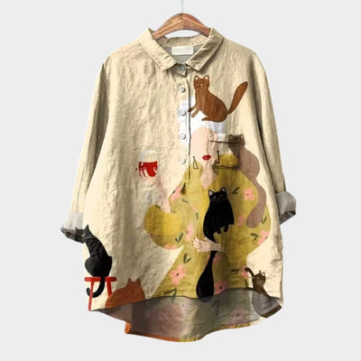 Abella™ - Blouse légère aux couleurs estivales