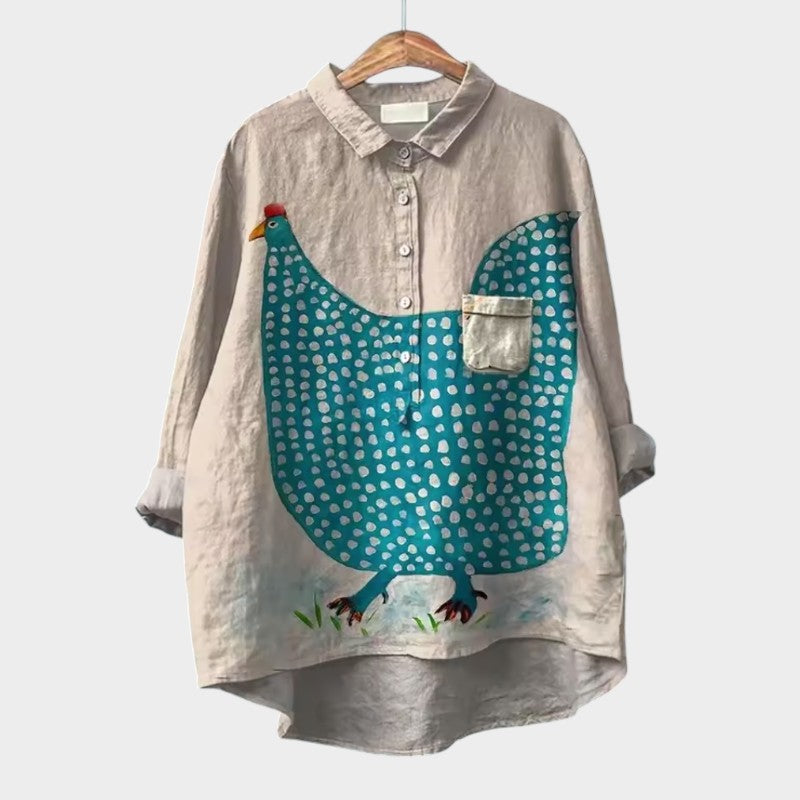 Abella™ - Blouse légère aux couleurs estivales