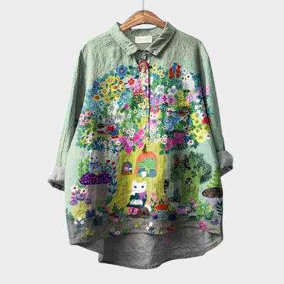 Abella™ - Blouse légère aux couleurs estivales