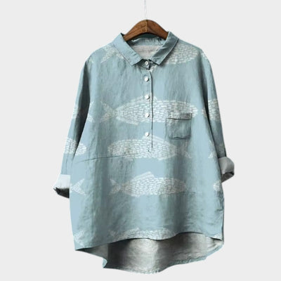 Abella™ - Blouse légère aux couleurs estivales