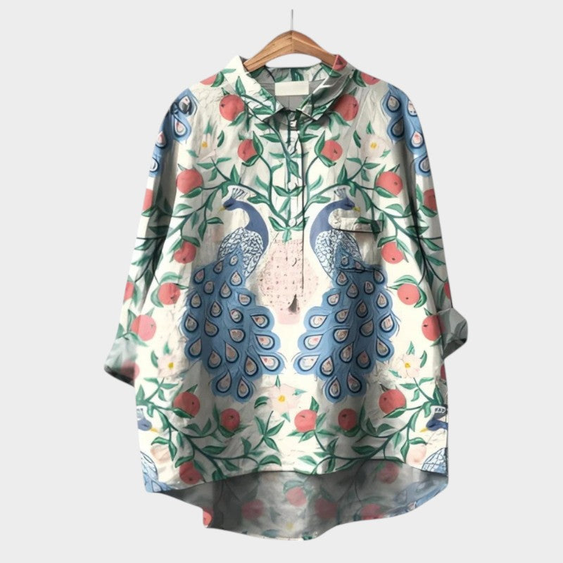 Abella™ - Blouse légère aux couleurs estivales