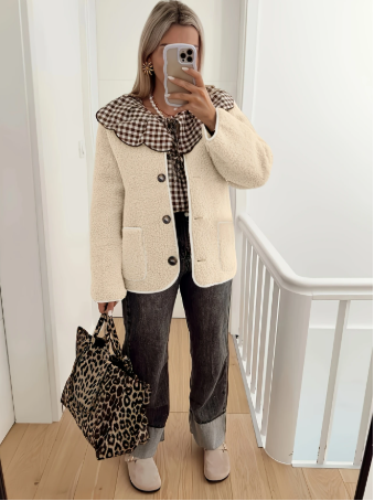 Orlina™ - Veste en polaire à boutons