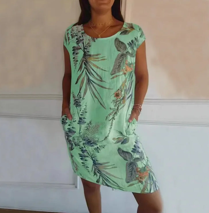 Lucila™ - Robe botanique légère