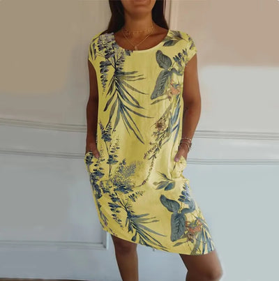 Lucila™ - Robe botanique légère