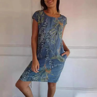 Lucila™ - Robe botanique légère