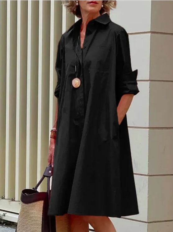 Linnet™ - Robe mi-longue élégante