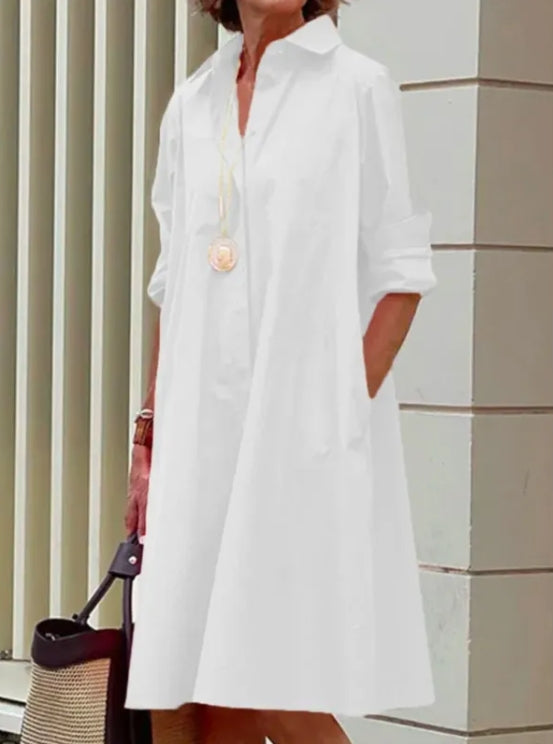 Linnet™ - Robe mi-longue élégante