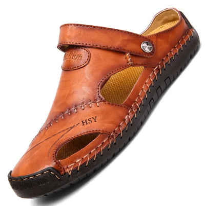 Maximus™ - Sandales d’été romaines en cuir