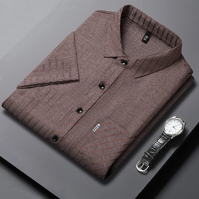 Edgard™ - Polo business à rayures discrètes