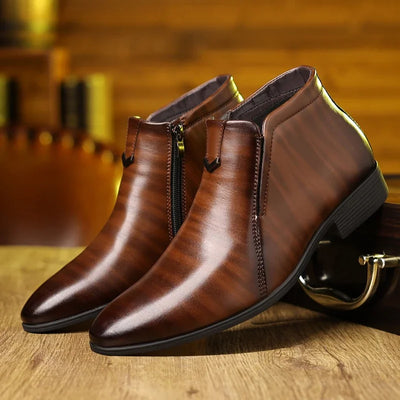 Jens™ - Bottines en cuir
