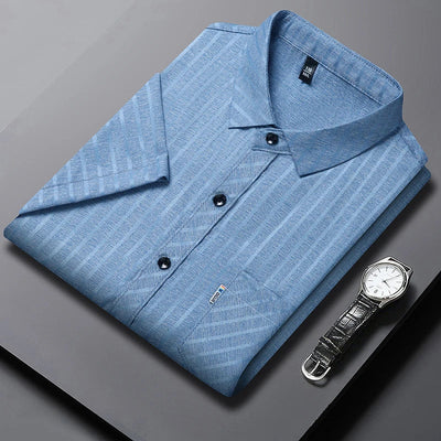 Edgard™ - Polo business à rayures discrètes