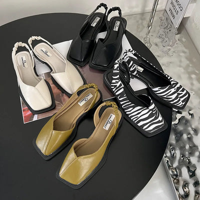 Holly™ - Sandales à bout carré