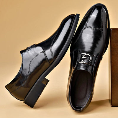 Lucas™ - Chaussures en cuir pointues