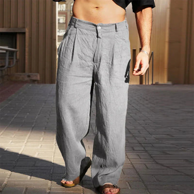 Dennie™ - Pantalon en Coton Léger et Aéré