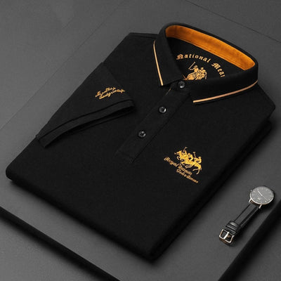 Piere™ - Polo brodé – confort et style assurés
