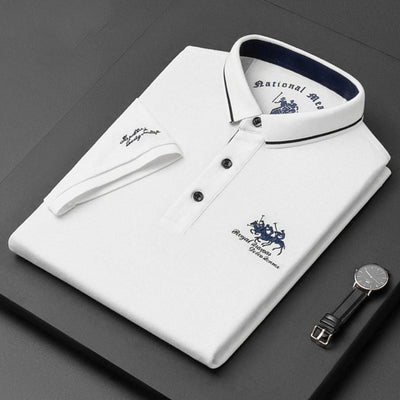 Piere™ - Polo brodé – confort et style assurés