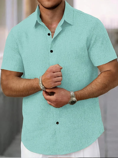 Brice™ - Chemise en lin mélangé, légère et aérienne