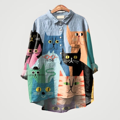 Abella™ - Blouse légère aux couleurs estivales