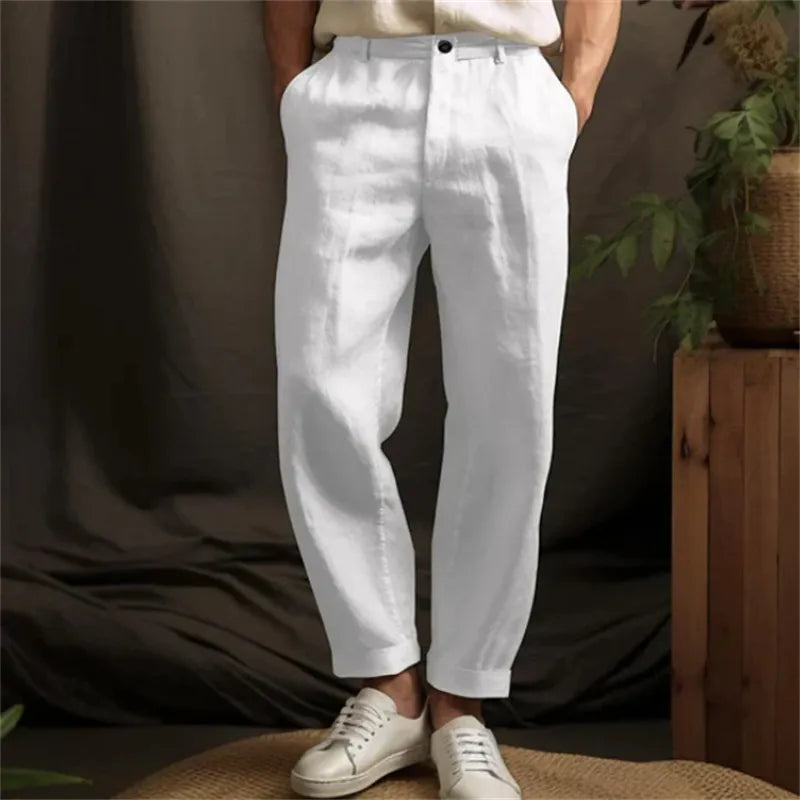Sebastien™ - Pantalon en Lin Léger et Aéré