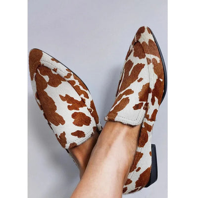 Emerence™ - Chaussure élégante imprimée vache
