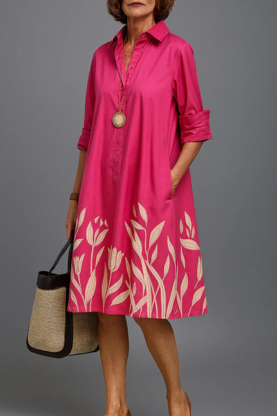 Suzanne™ - Robe-chemise chic et intemporelle