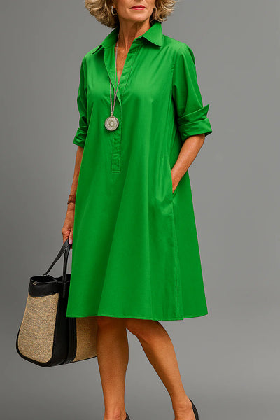 Suzanne™ - Robe-chemise chic et intemporelle