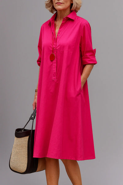 Suzanne™ - Robe-chemise chic et intemporelle