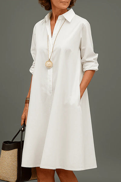 Suzanne™ - Robe-chemise chic et intemporelle