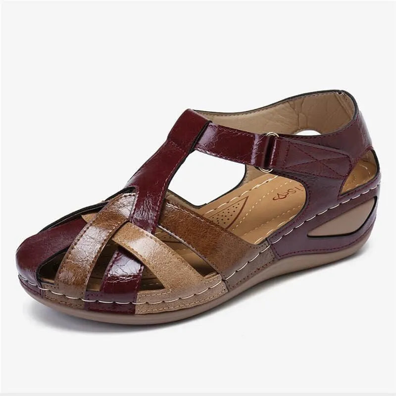 Cadice™ - Sandales compensées rétro