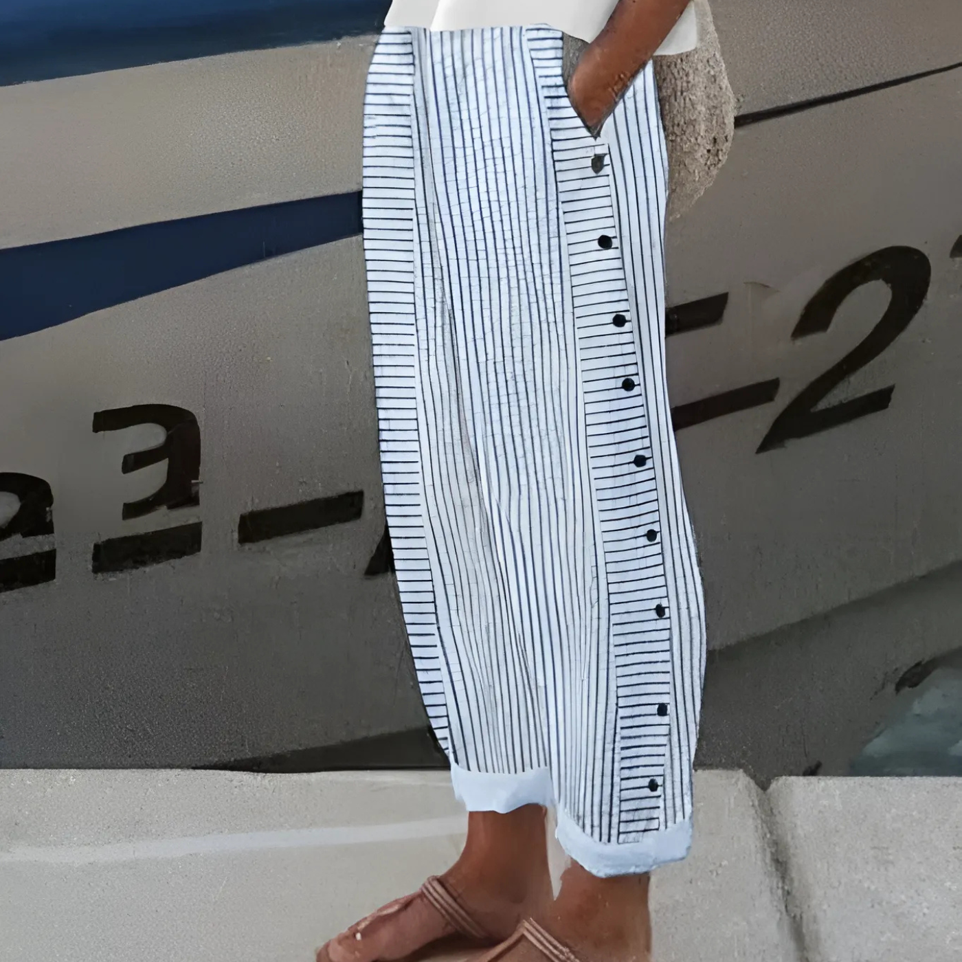 Camille™ - Pantalon en lin