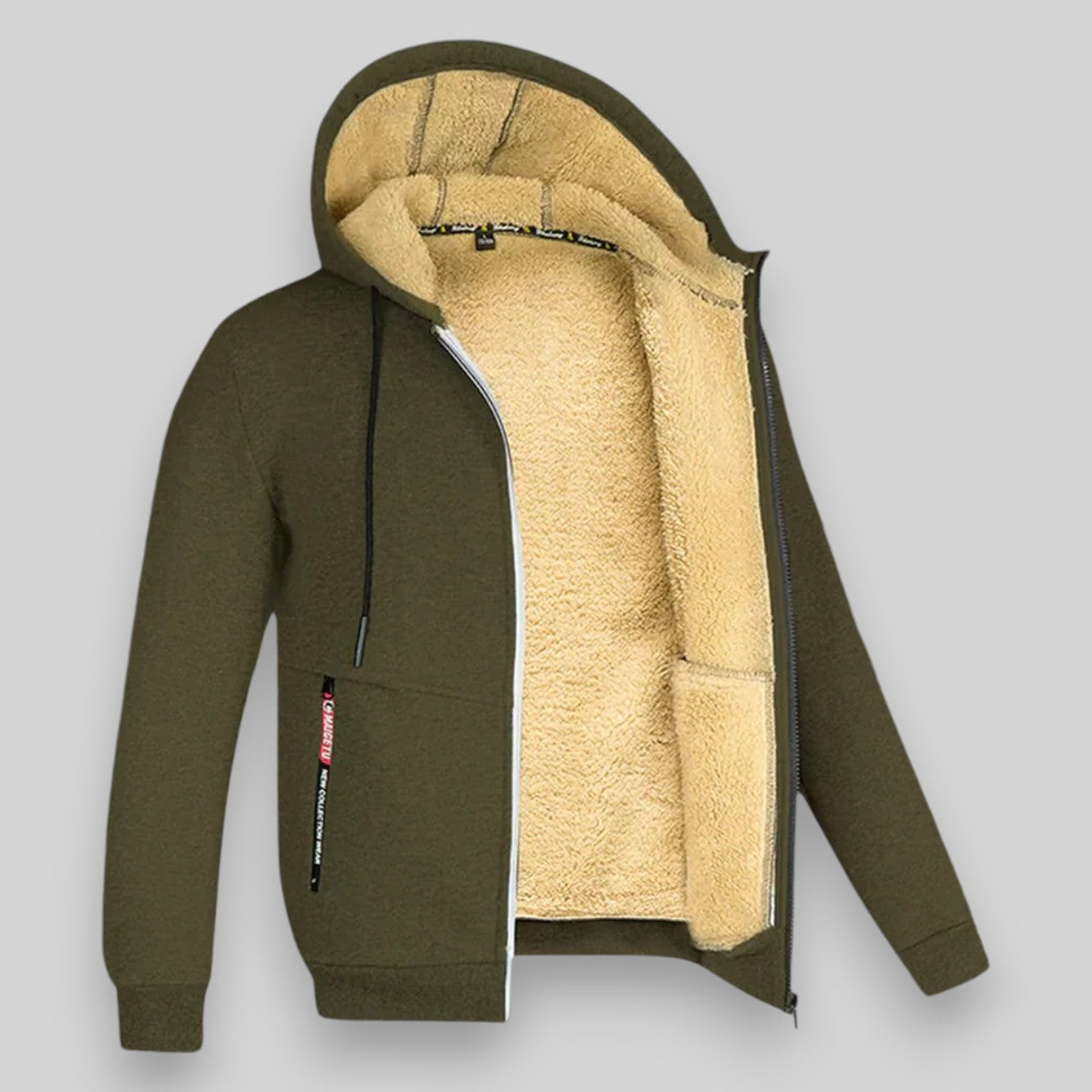 Ole™ - Veste à capuche chaude avec doublure polaire