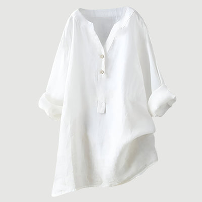 Joyelle™ - Blouse légère à boutons
