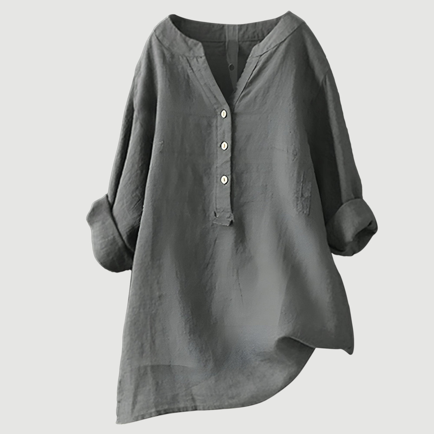 Joyelle™ - Blouse légère à boutons