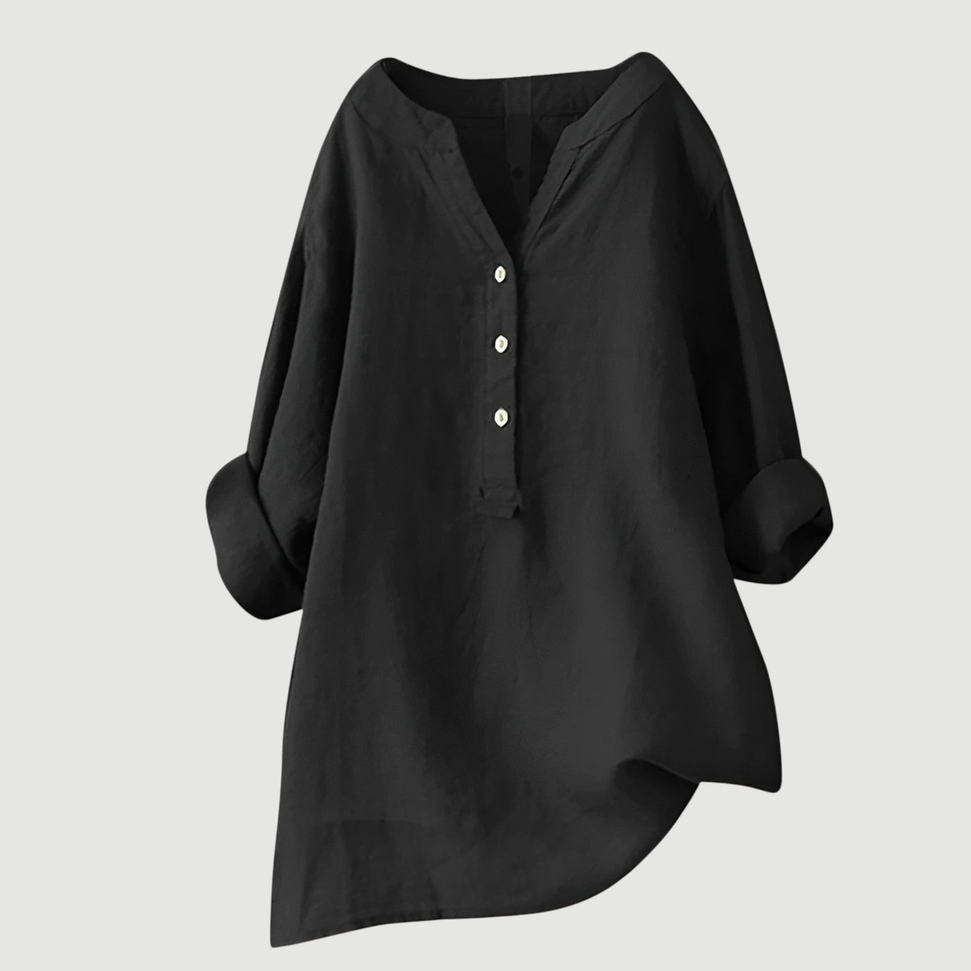 Joyelle™ - Blouse légère à boutons