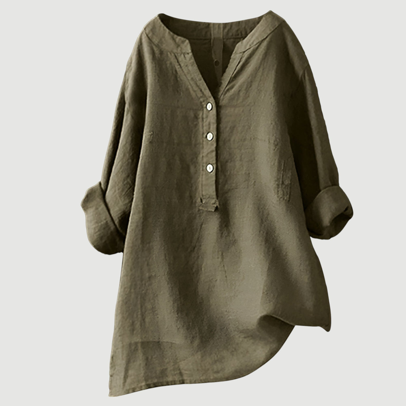 Joyelle™ - Blouse légère à boutons