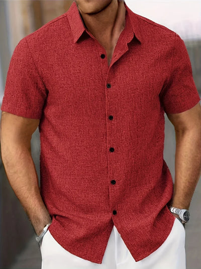 Brice™ - Chemise en lin mélangé, légère et aérienne