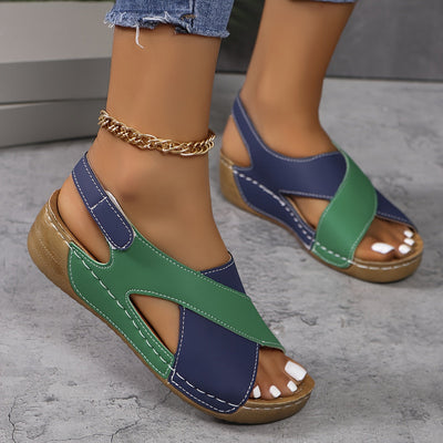 Lise™ - Sandales bicolores