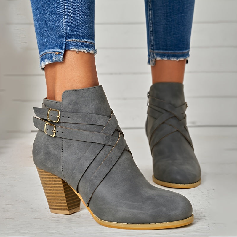 Bridgett™ - Bottes orthopédiques en cuir