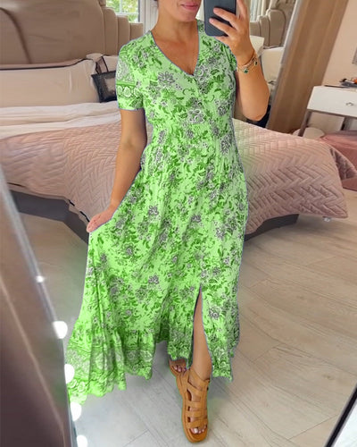 Mabelle™ - Robe fleurie élégante