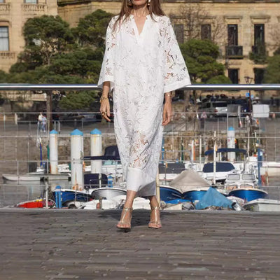 Sophie™ - Robe Élégante avec Détails en Dentelle