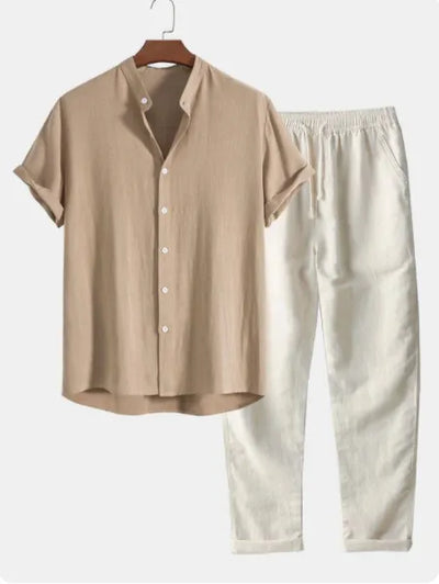 Moor™ - Ensemble d’été léger en lin pour confort et style