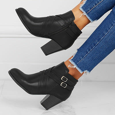 Bridgett™ - Bottes orthopédiques en cuir