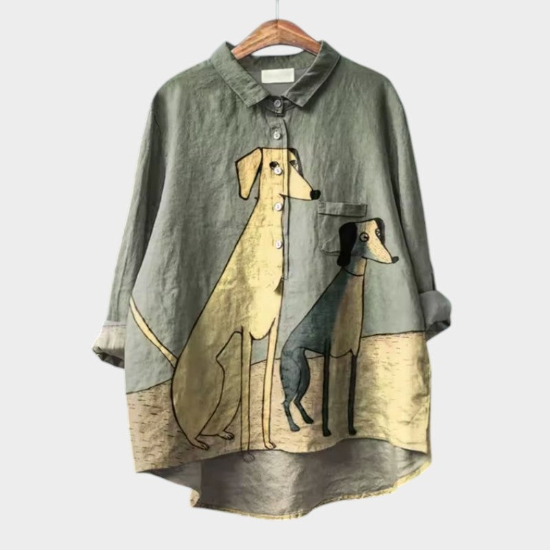 Abella™ - Blouse légère aux couleurs estivales