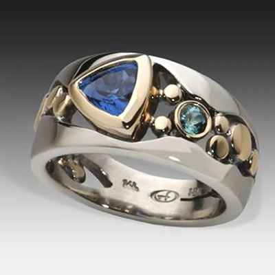 Elita™ - Bague vintage ornée de cristaux
